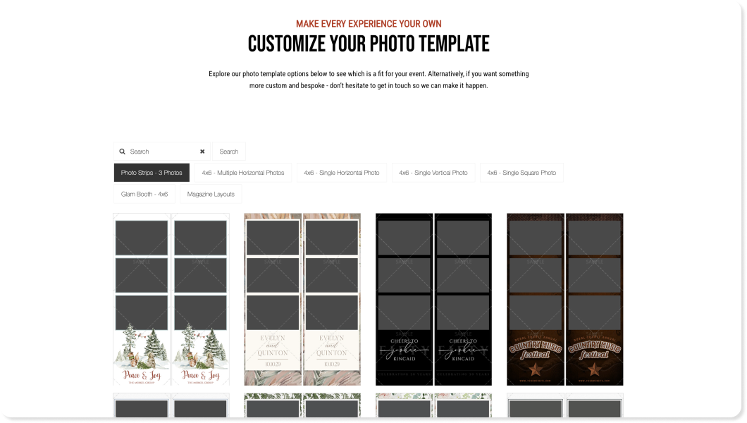 Phancy Photo website 2